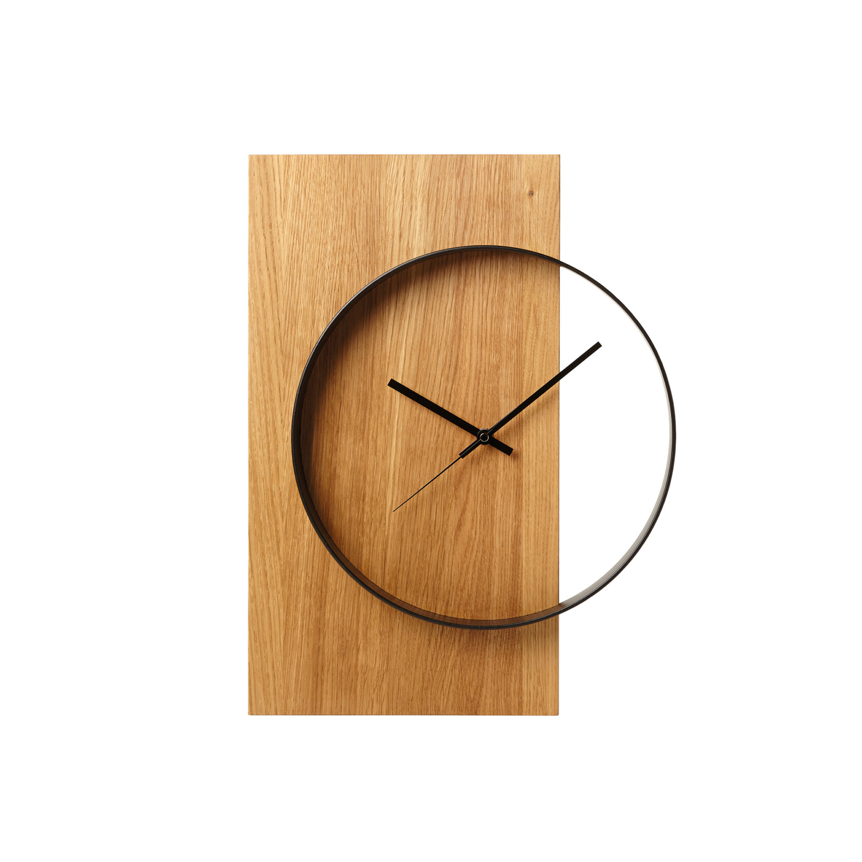 Dekorative Wanduhr aus Holz, große Uhr oder kleine Uhr, Statement